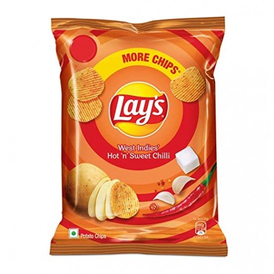 Lays Chips - West Indies Hot N Sweet Chili, 24G 10Rs