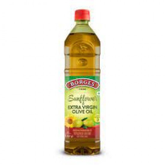 BORGES SUNFLOWER+EXTRA VIRGIN OLIVE OIL 1L