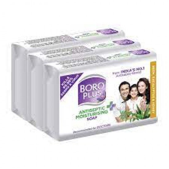 BORO PLUS  ANTISEPTIC MOISTURISING SOAP (6X125G) 750G