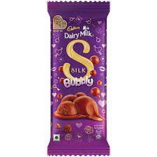 CADBURY DAIRY MILK SILK BUBBLY 120G