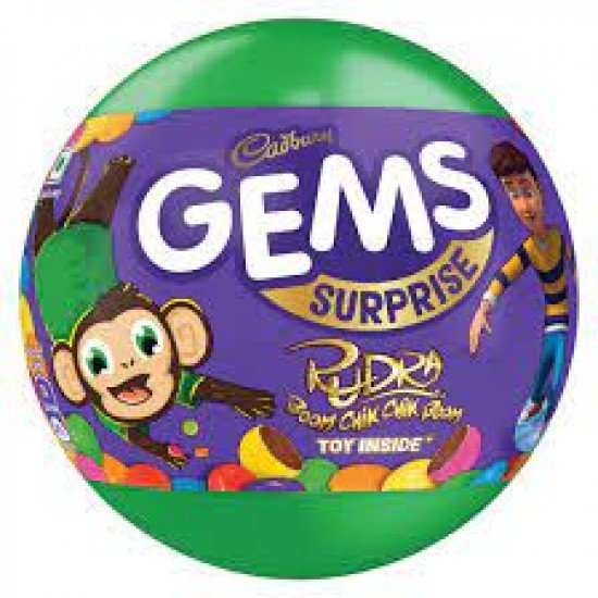 CADBURY GEMS SURPRISE 15.8G