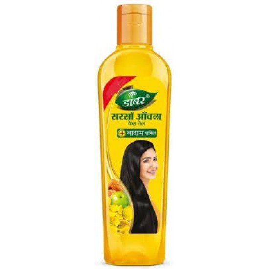 DABUR  SARSO AAMLA KESH TEL+BADAM SHAKTI 68ML 