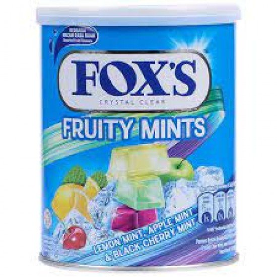 FOX'S FRUITI MINTS  - CRYSTAL CANDIES  180G