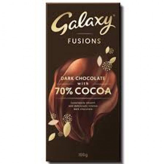 GALAXY FUSION DARK CHOCOLATE 70%COCOA 56G