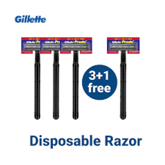 GILLETTE PRESTO  BUY3 GET1 FREE 