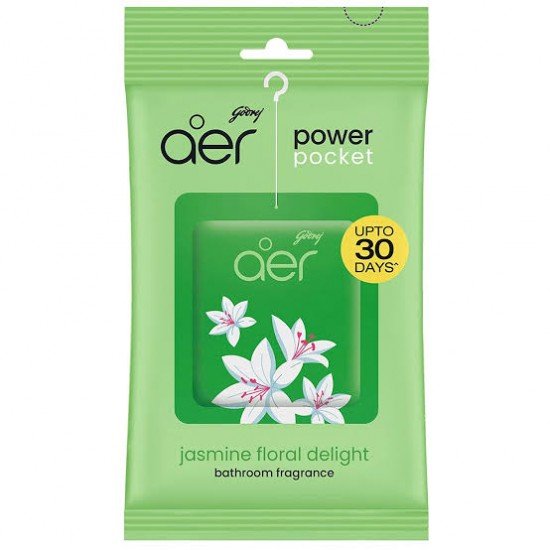 Godrej Aer Power Pocket Long Lasting Bathroom Fragrance Floral Delight 10G   