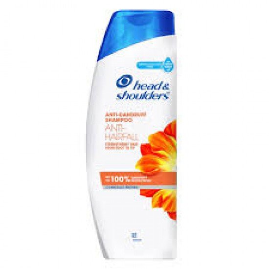 Head & Shoulders Anti Dandruff Shampoo, anti hairfall 180ml