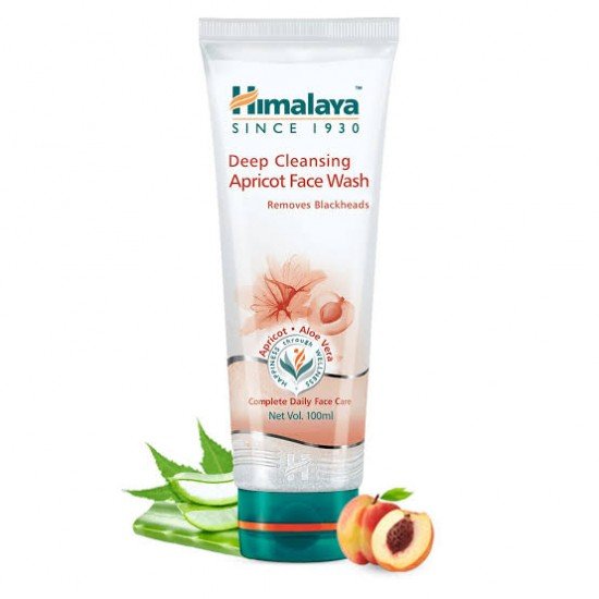 Himalaya Herbal Deep Cleansing Apricot Face Wash, 100ML