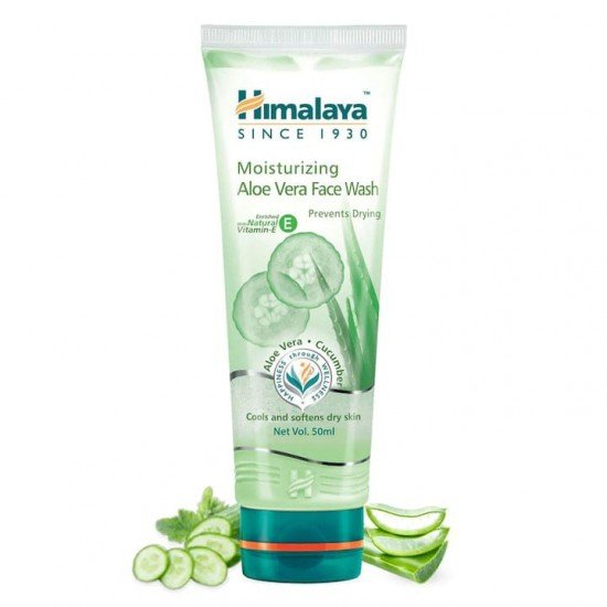 HIMALAYA Moisturizing Aloe Vera Face Wash 50ML