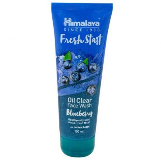 Himalaya Fresh Start Oil Clear Face Wash, Blueberry, 100ML