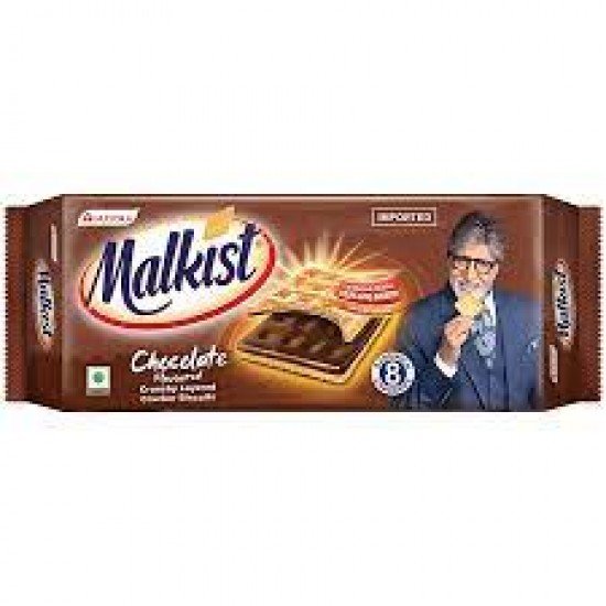 MALKIST  BISCUIT CHOCOLATE FLAVOURED 144G