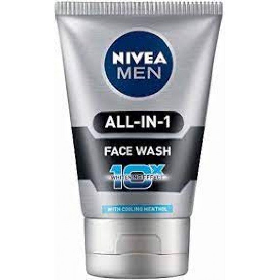 NIVEA MEN ALL IN 1 CHARCOAL FACE WASH 50G