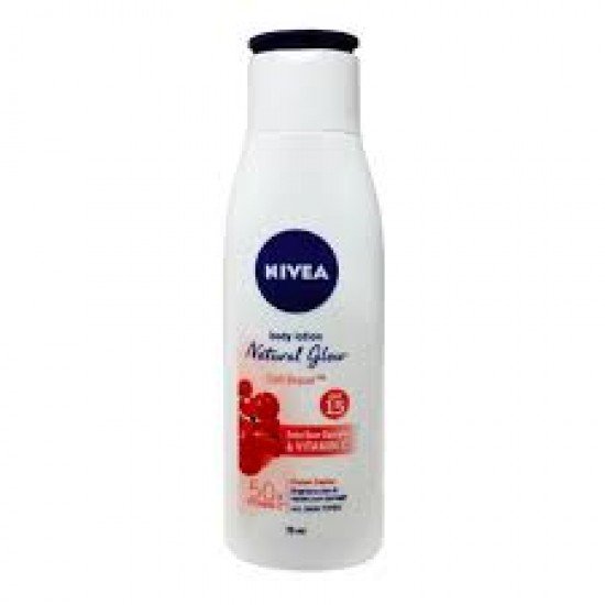 NIVEA NATURAL GLOW BODY LOTION 75ML