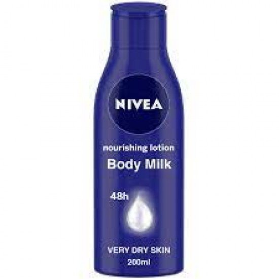 NIVEA NOURISHING BODY MILK LOTION 200ML