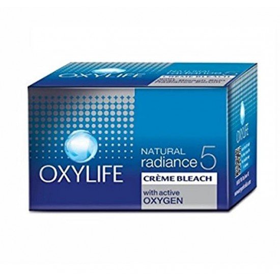 Oxylife Natural Radiance 5 Creme Bleach With Active Oxygen 27G