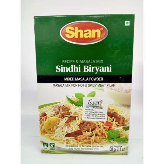 SHAN SINDHI BIRYANI MASALA 50GM