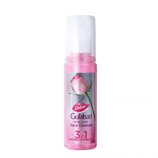 Dabur Gulabari Rose Glow Face Cleanser, Pack of 50ML