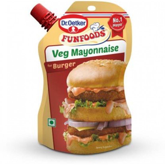 FunFoods Veg Mayonnaise for Burger 100G